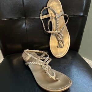 Women's New York & Company Braided Sandals Size 9